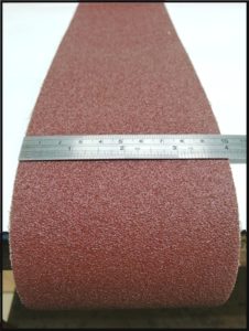 Sandpaper 100mm fine sold in 25mt Rolls