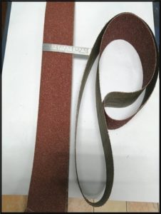 Sanding Belts 100/1500 available in Rough and Fine